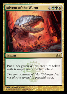 advent wurm dragons maze spoiler